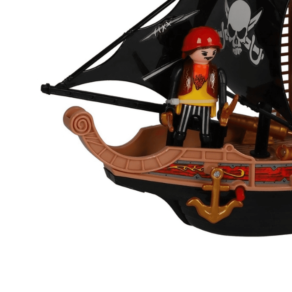 TrademarktΠειρατικό Καράβι Με Φιγούρες Αξεσουάρ Ήχο Και Φως 23Τμχ 44Χ14Χ26εκpapell.gr